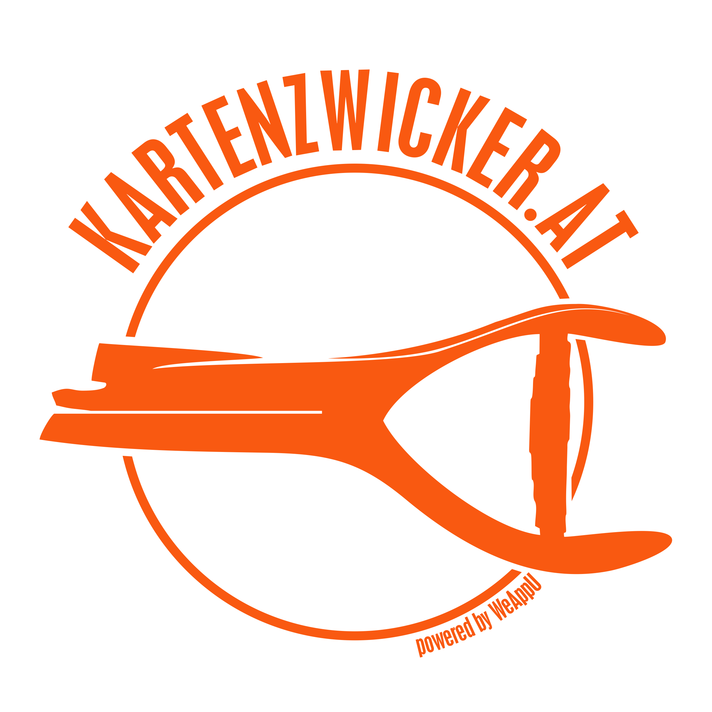 Kartenzwicker AT QuadLogo Orange Trans